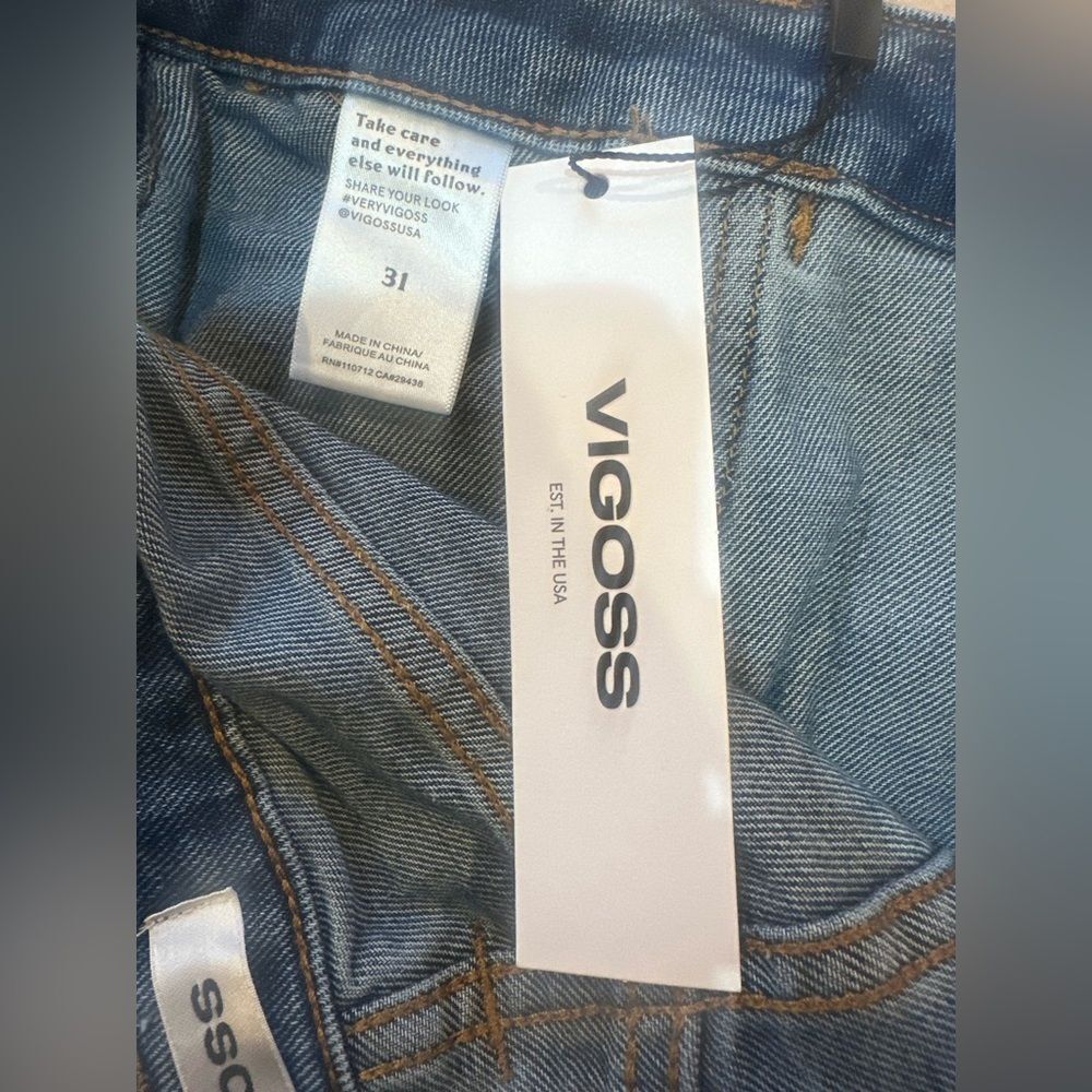NWTs Vigoss Boot Cut Carpenter Jeans Size 31 - Picture 8 of 10